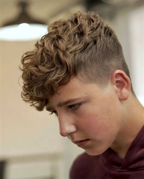 boyish haircuts for curly hair